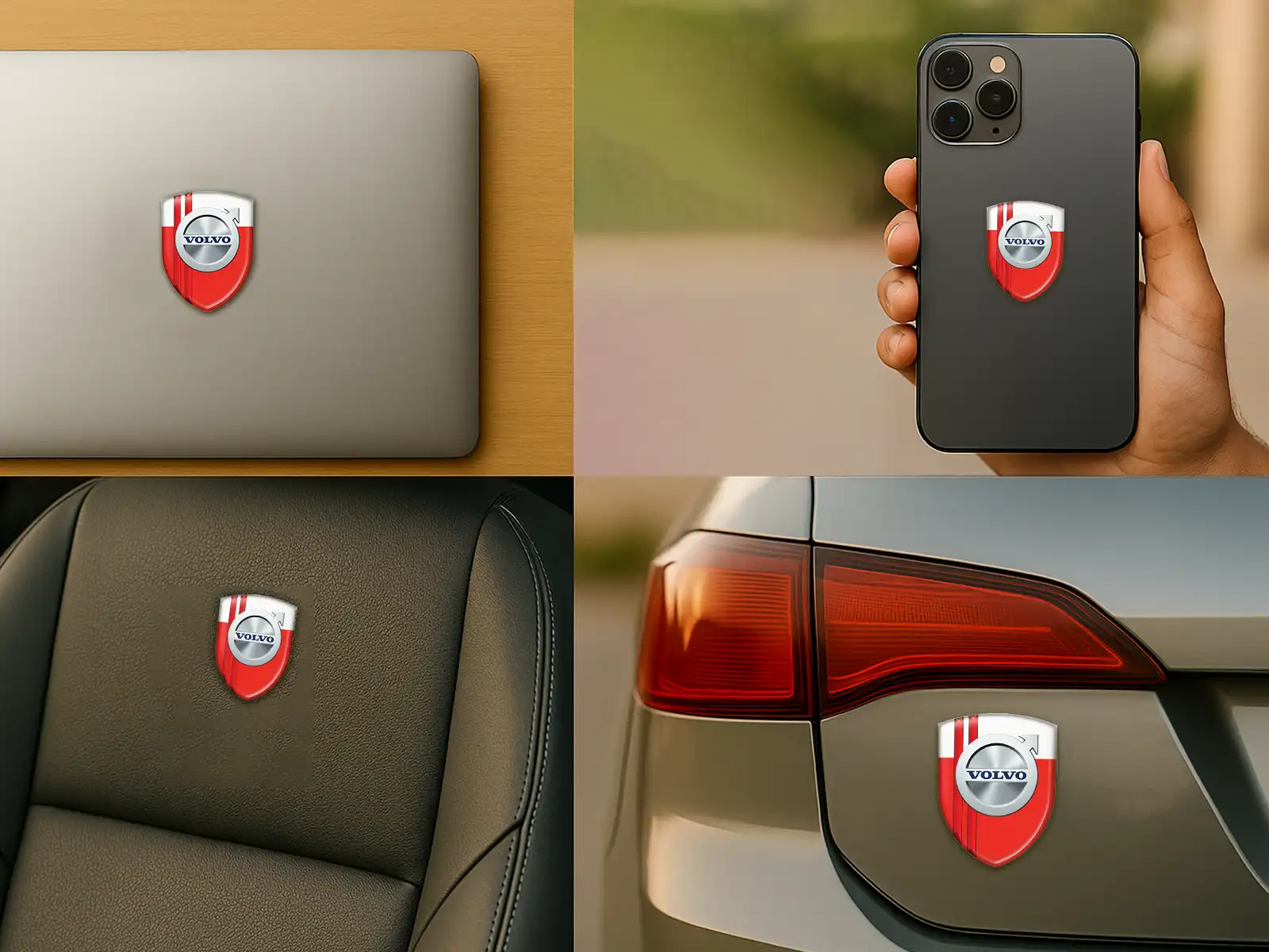 Volvo Vinilos Puerta Auto Alta Gama Profesional Personalizable